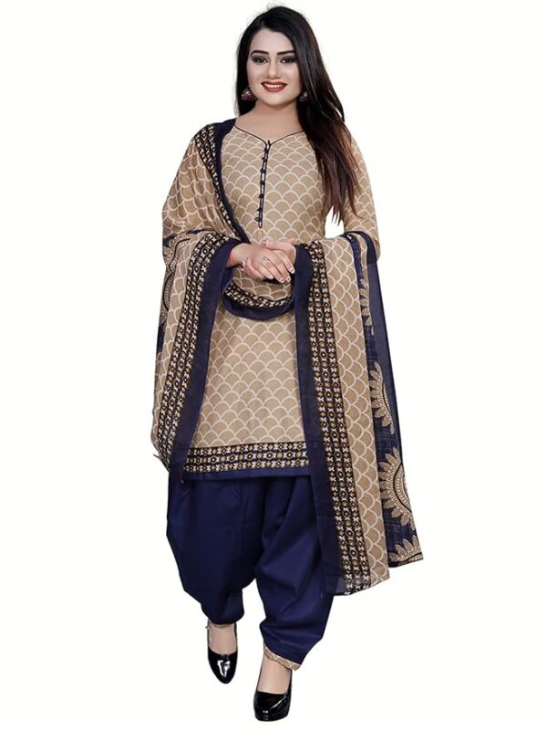 Rajnandini Women's Cotton Unstitched Salwar Suit - Image 5