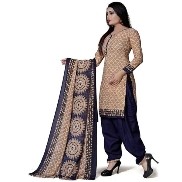 Rajnandini Women's Cotton Unstitched Salwar Suit - Image 3