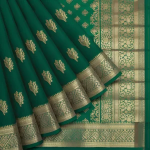 Chanderi Cotton Saree with Ethnic Border