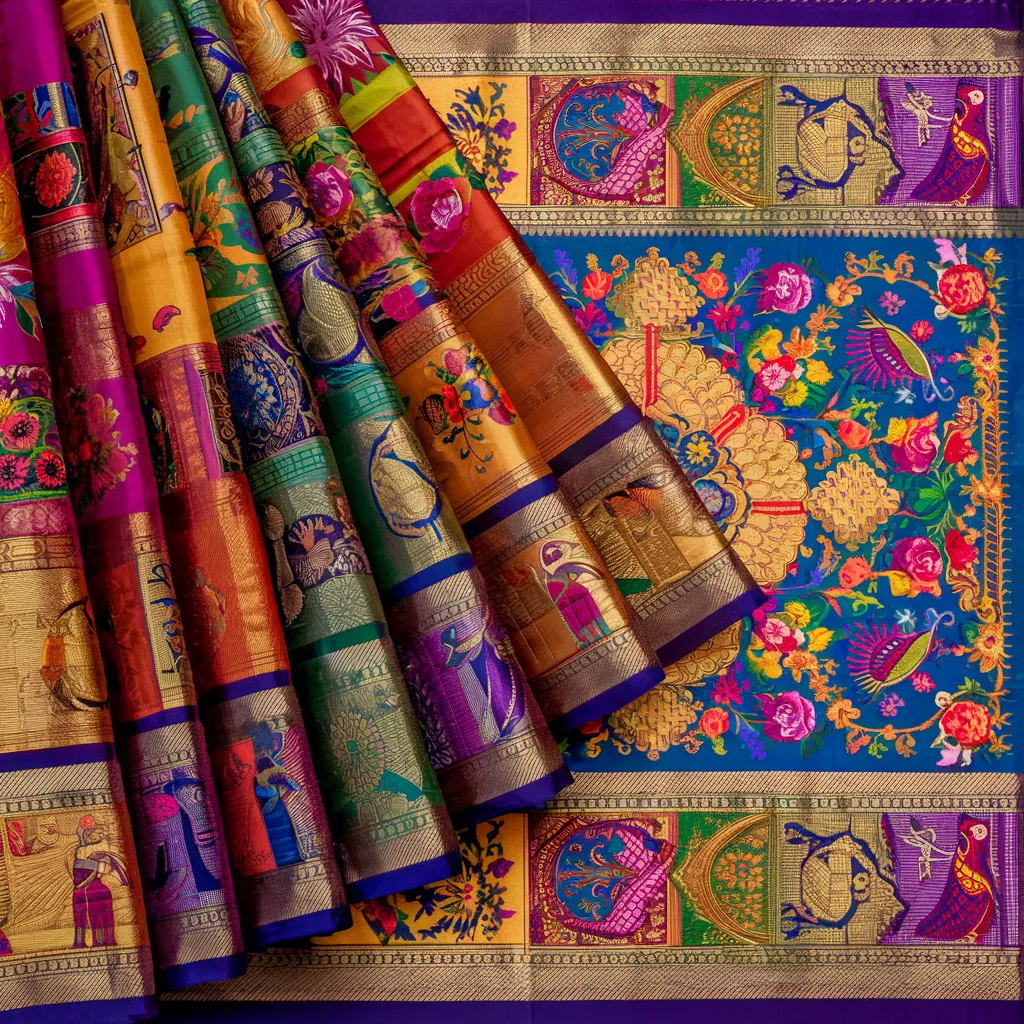 Maggam sarees