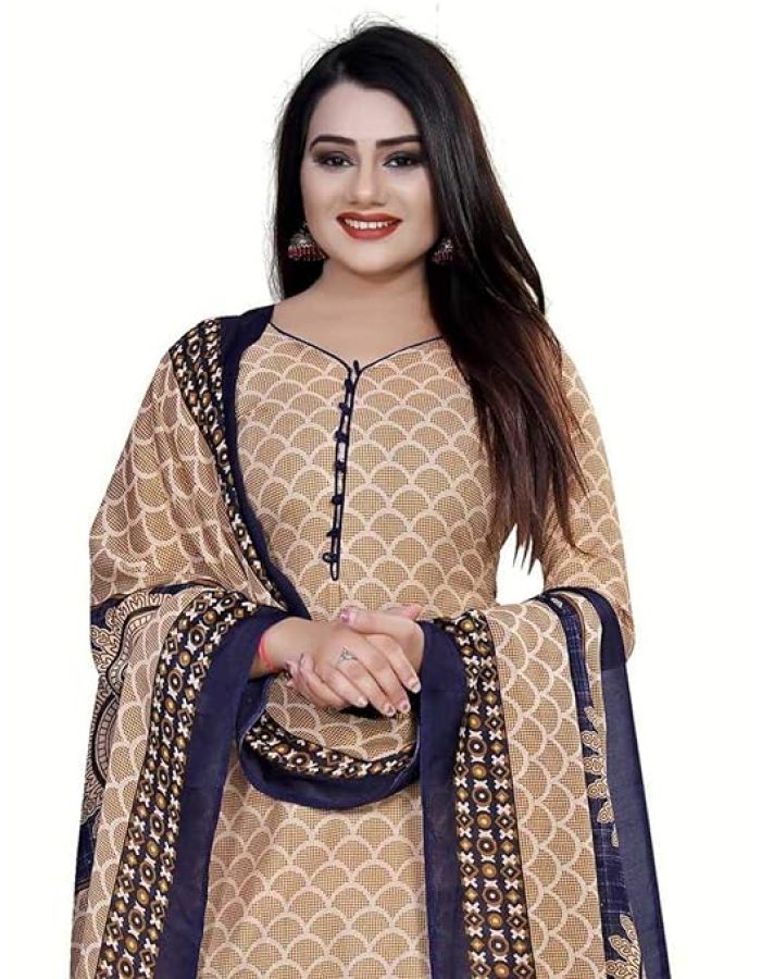 Rajnandini Women’s Cotton Unstitched Salwar Suit